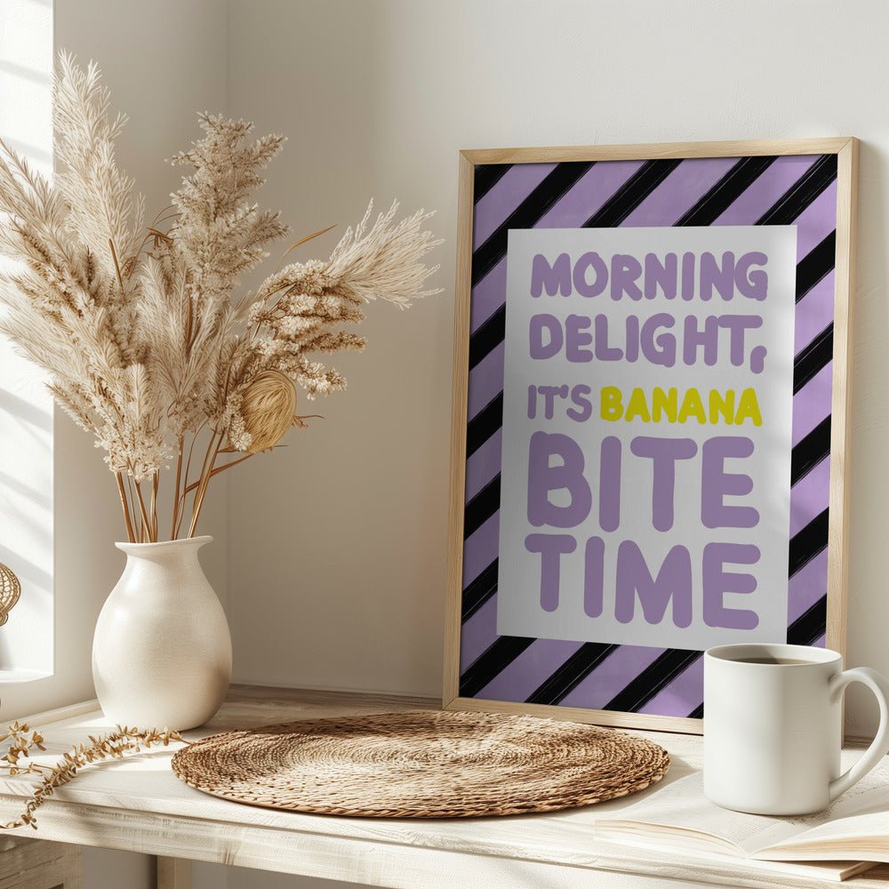 Morning Delight - Stretched Canvas, Poster or Fine Art Print - I Heart Wall Art - Poster Print, Canvas Print or Framed Art Print
