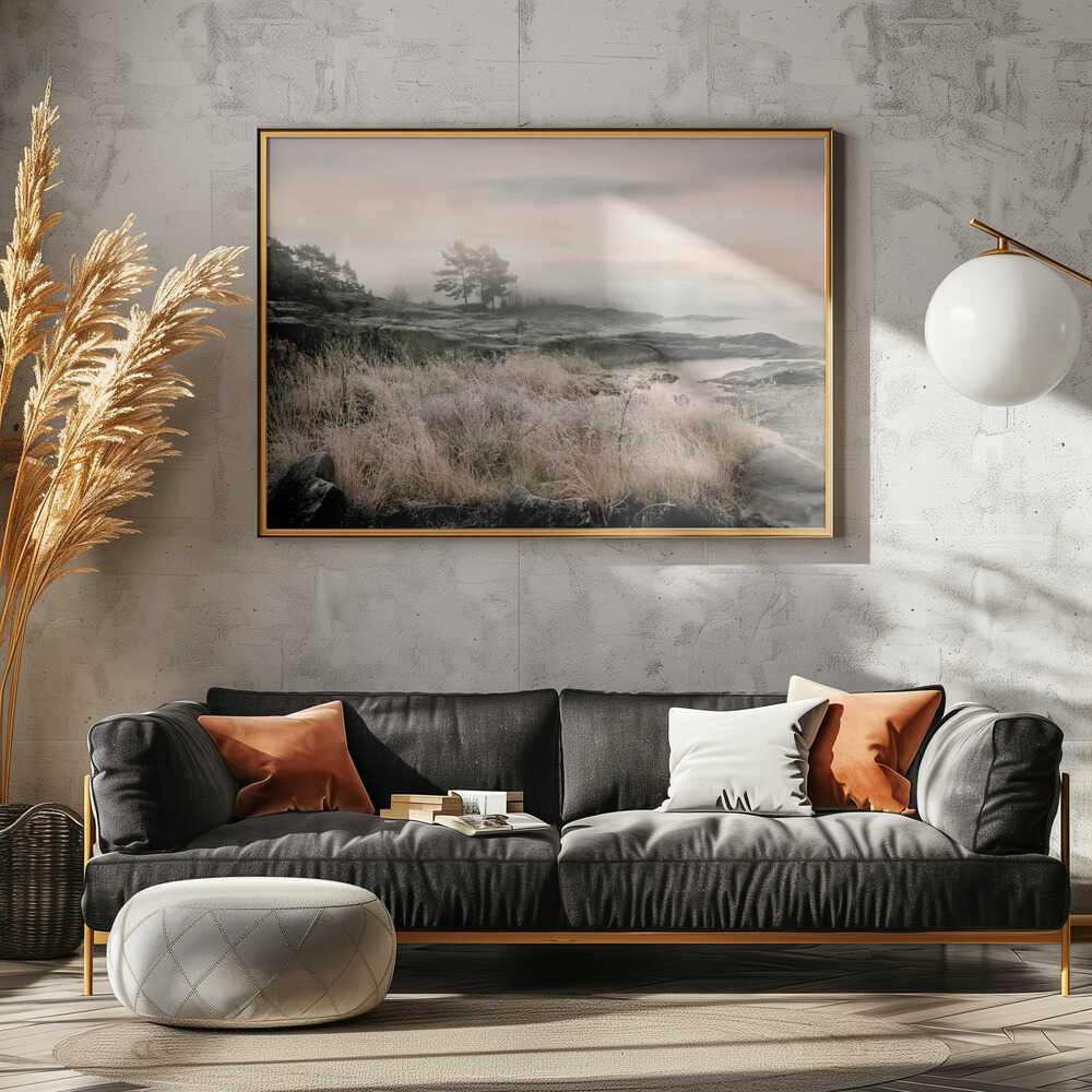 Morning Frost - Stretched Canvas, Poster or Fine Art Print - I Heart Wall Art - Poster Print, Canvas Print or Framed Art Print