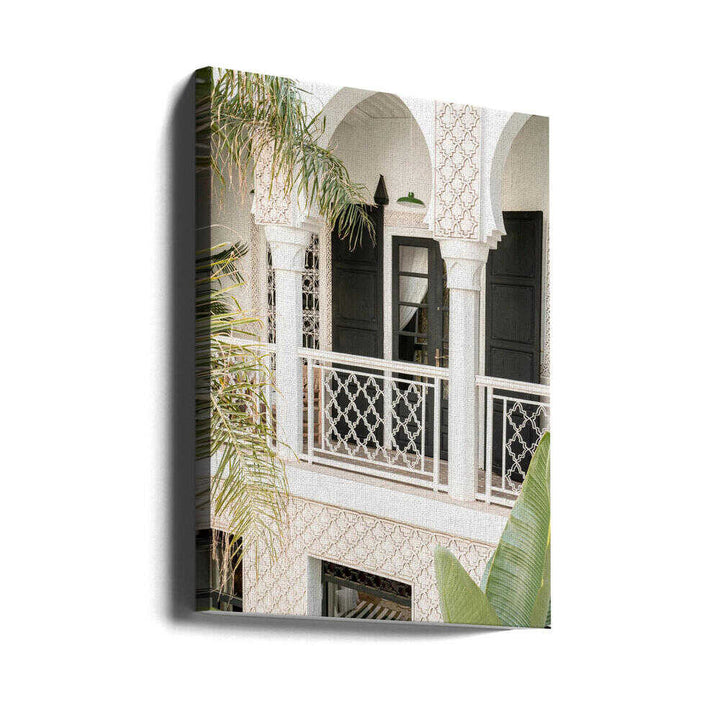 Morning In the Riad - Stretched Canvas, Poster or Fine Art Print - I Heart Wall Art - Poster Print, Canvas Print or Framed Art Print