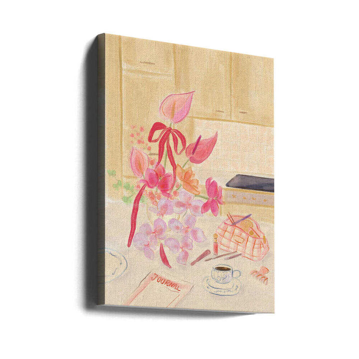 Morning Reflections - Stretched Canvas Poster or Fine Art Print