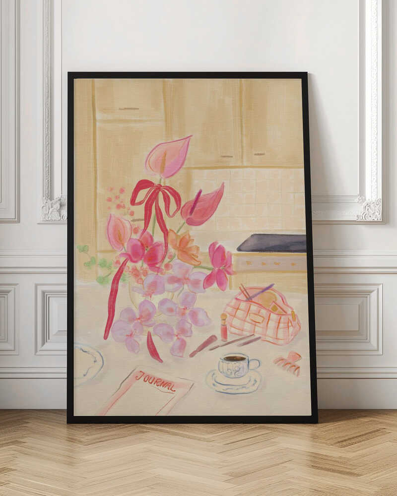 Morning Reflections - Stretched Canvas Poster or Fine Art Print