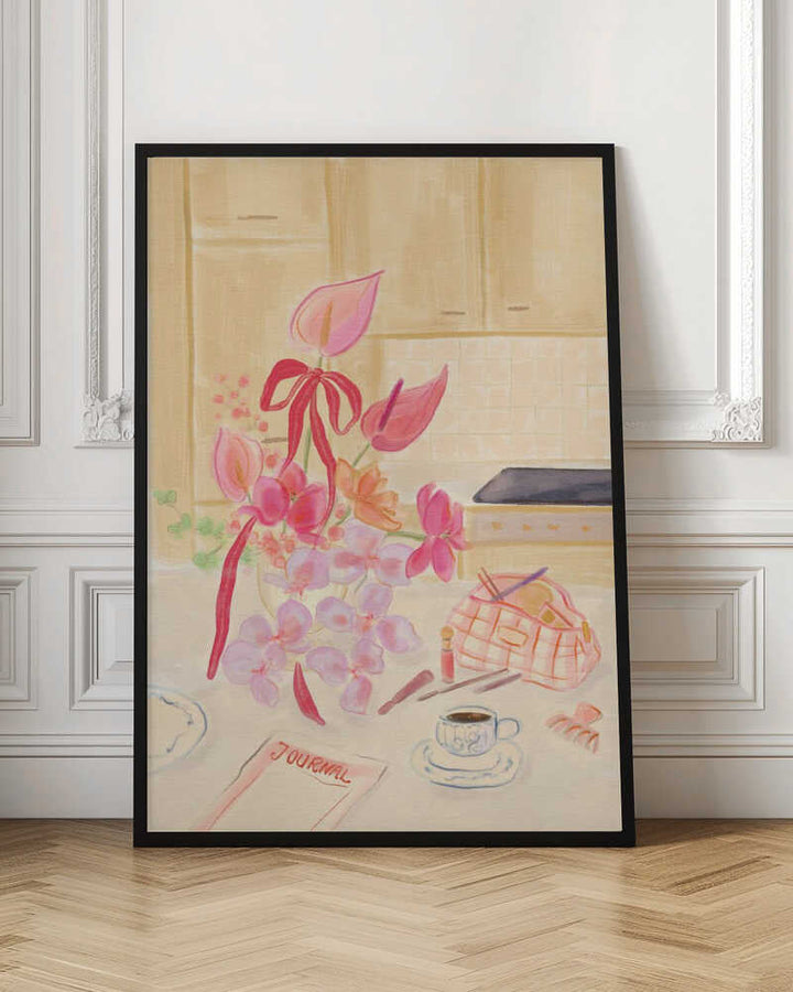 Morning Reflections - Stretched Canvas Poster or Fine Art Print