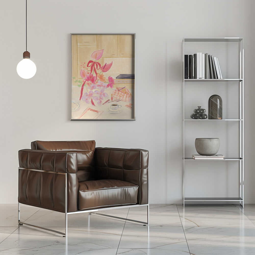 Morning Reflections - Stretched Canvas Poster or Fine Art Print