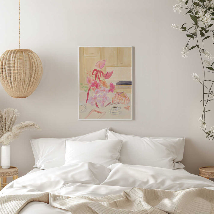 Morning Reflections - Stretched Canvas Poster or Fine Art Print