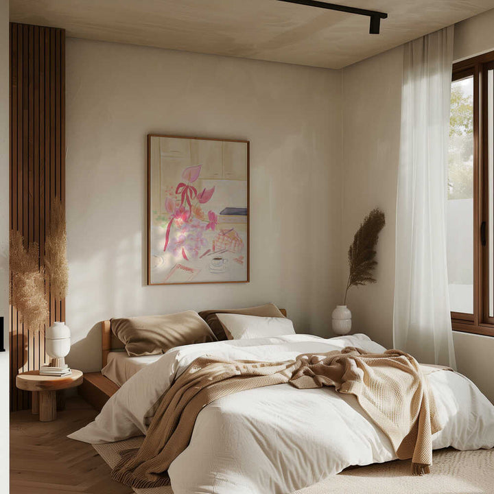 Morning Reflections - Stretched Canvas Poster or Fine Art Print