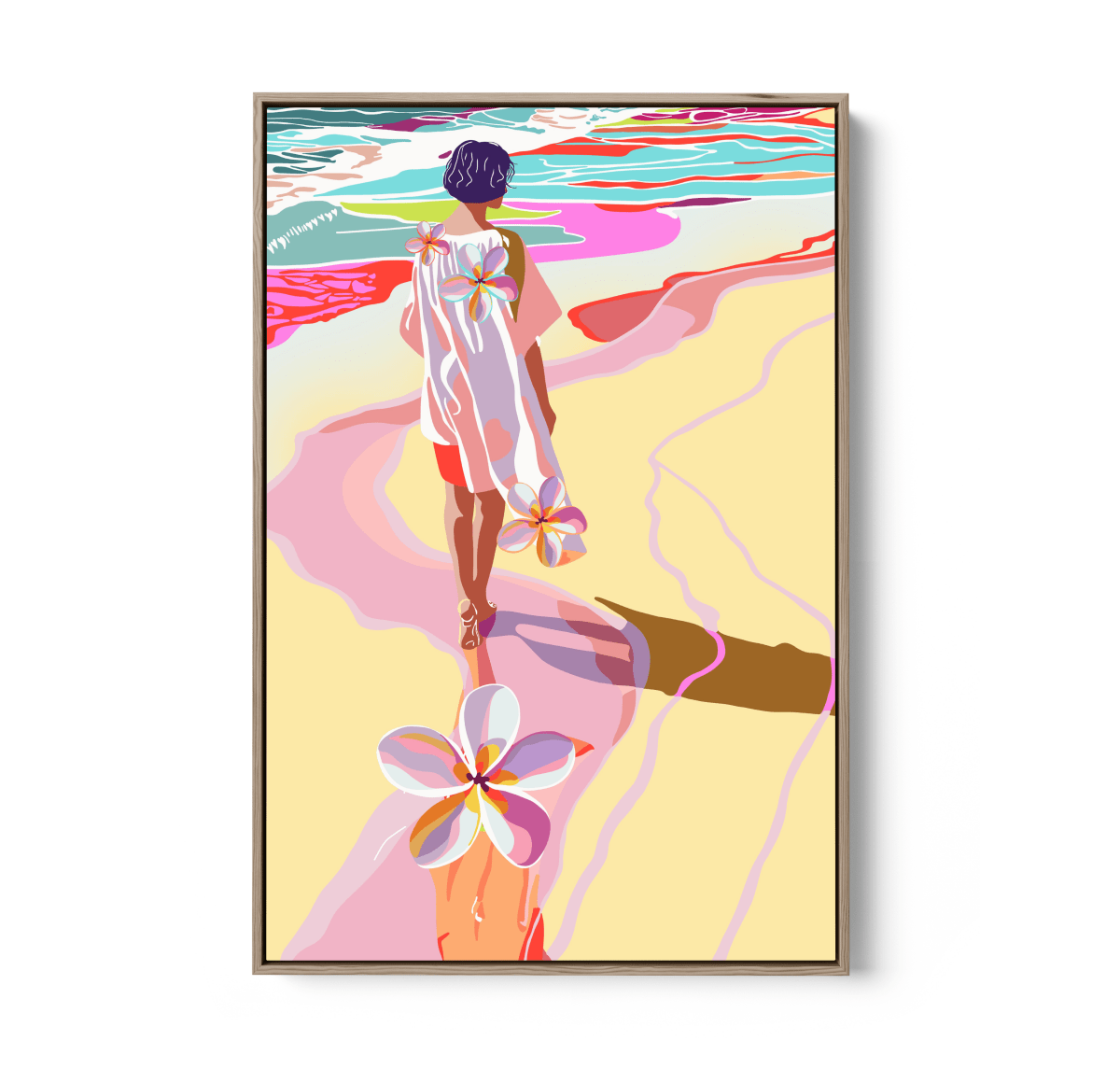 'Morning Reverie' By Unratio - Stretched Canvas Print or Framed Fine Art Print - I Heart Wall Art - Poster Print, Canvas Print or Framed Art Print