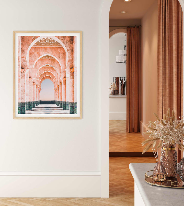 Moroccan - Boho Styled Photographic Print of Moroccan Archways Canvas or Art Print - I Heart Wall Art