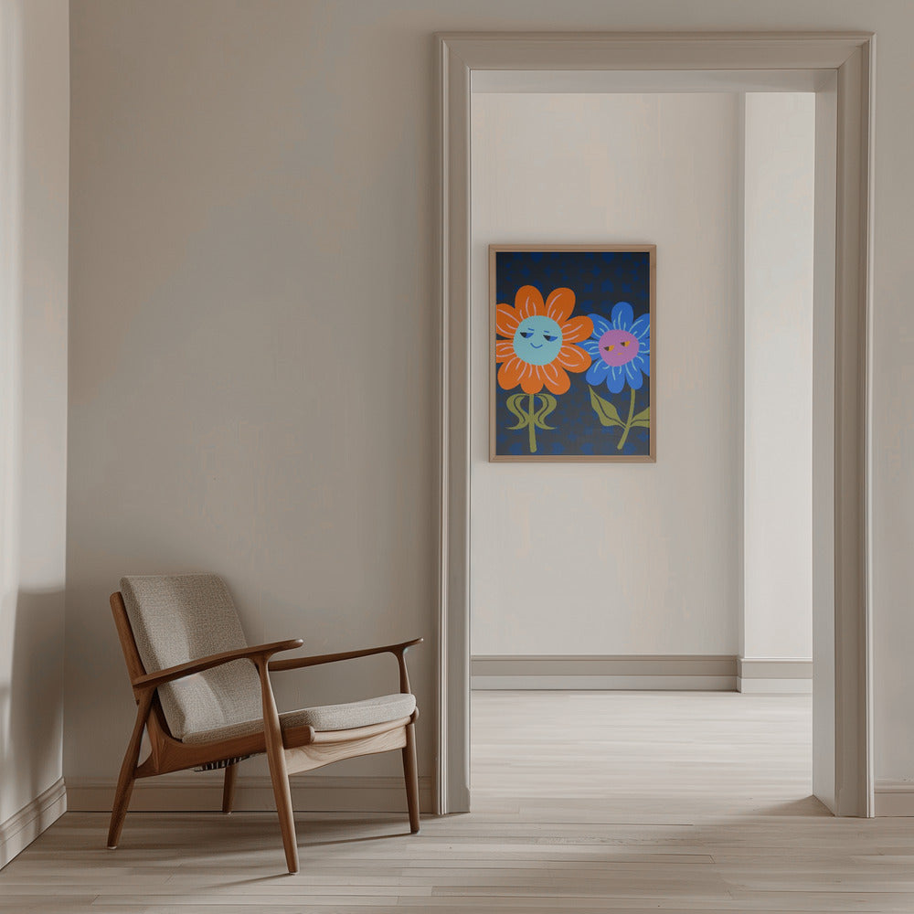 Moroccan Happiness - Stretched Canvas, Poster or Fine Art Print I Heart Wall Art