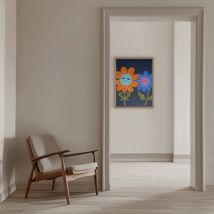 Moroccan Happiness - Stretched Canvas, Poster or Fine Art Print I Heart Wall Art