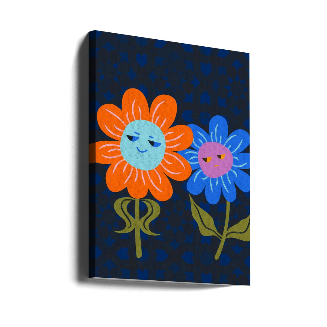 Moroccan Happiness - Stretched Canvas, Poster or Fine Art Print I Heart Wall Art