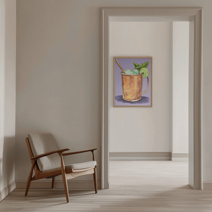 Moscow Mule - Jolly and Dash - Stretched Canvas, Poster or Fine Art Print I Heart Wall Art
