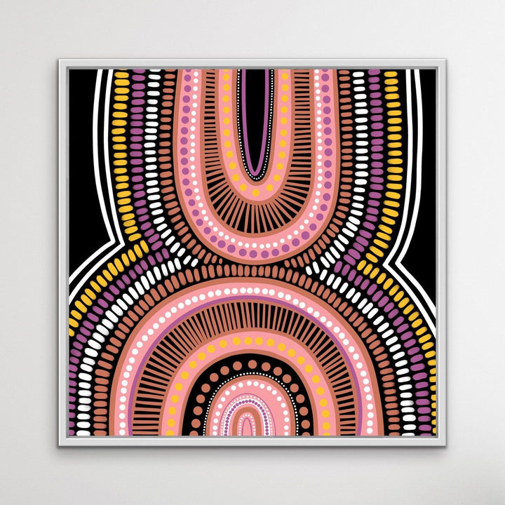 Mother Is Earth - Original - Authentic Aboriginal Art By Leah Cummins I Heart Wall Art Australia 