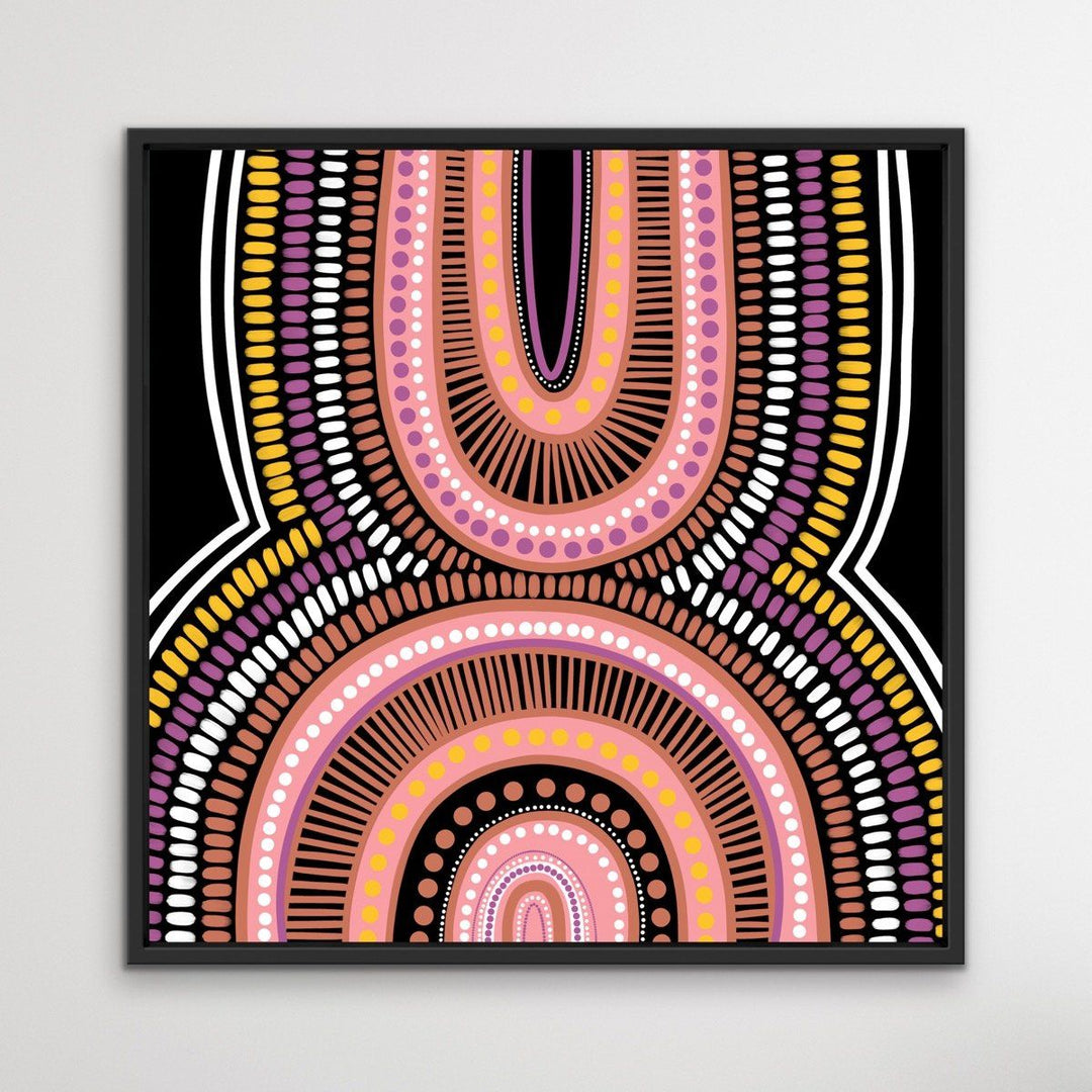 Mother Is Earth - Original - Authentic Aboriginal Art By Leah Cummins I Heart Wall Art Australia 