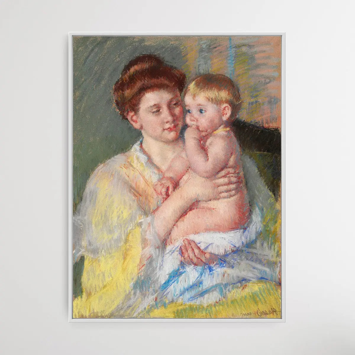 Mother & Son (1919) by Mary Cassatt - I Heart Wall Art