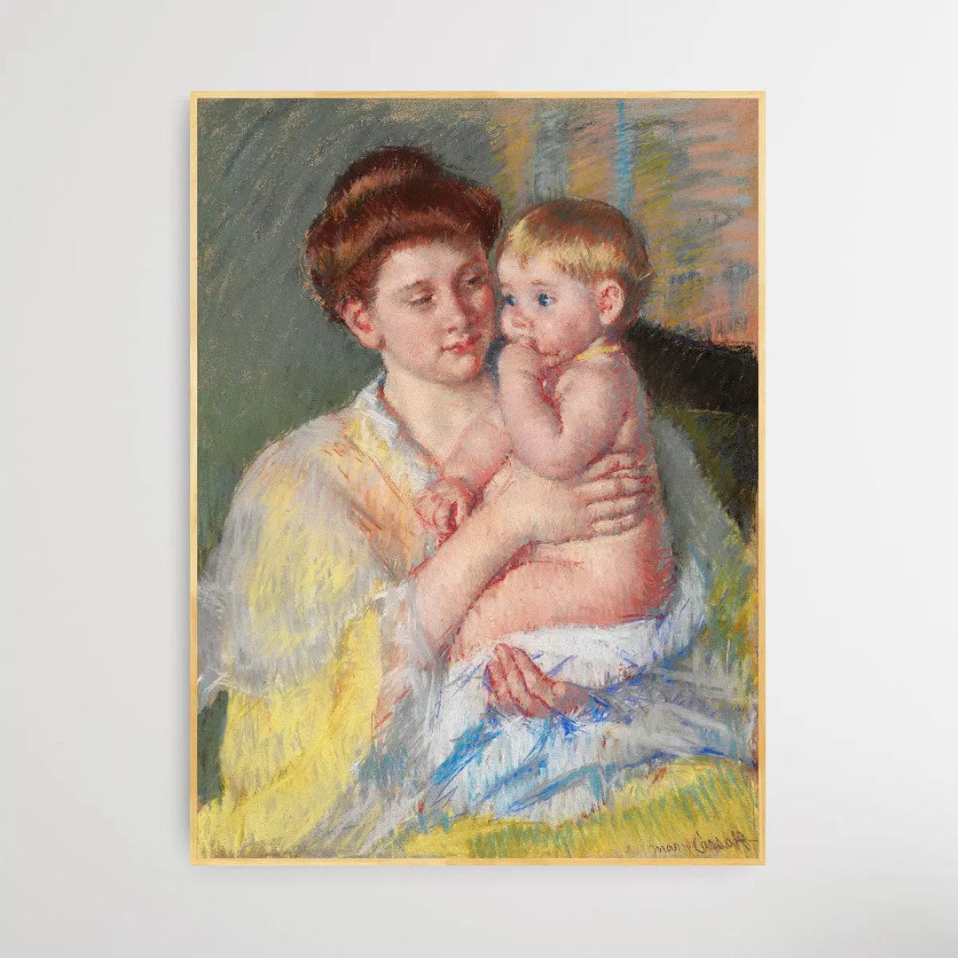 Mother &amp; Son (1919) by Mary Cassatt - I Heart Wall Art