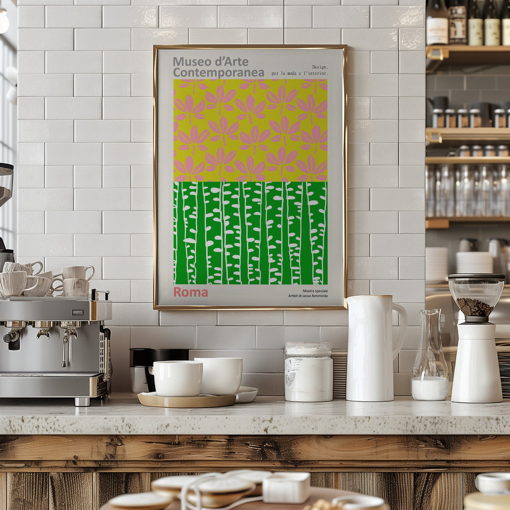 Museo D’arte Contemporanea Roma - Stretched Canvas, Poster or Fine Art Print I Heart Wall Art