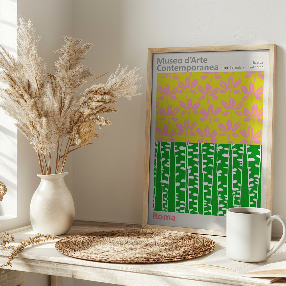 Museo D’arte Contemporanea Roma - Stretched Canvas, Poster or Fine Art Print I Heart Wall Art