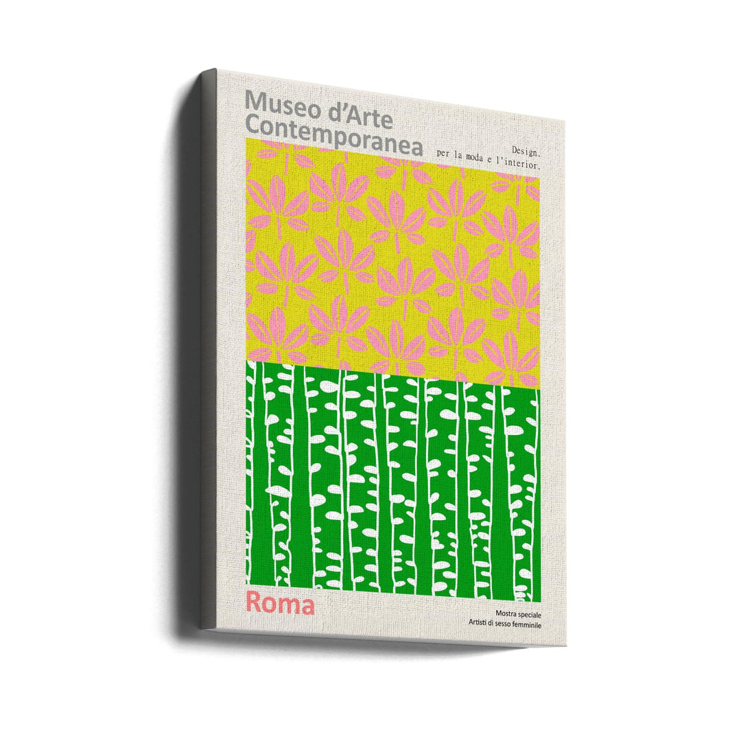 Museo D’arte Contemporanea Roma - Stretched Canvas, Poster or Fine Art Print I Heart Wall Art