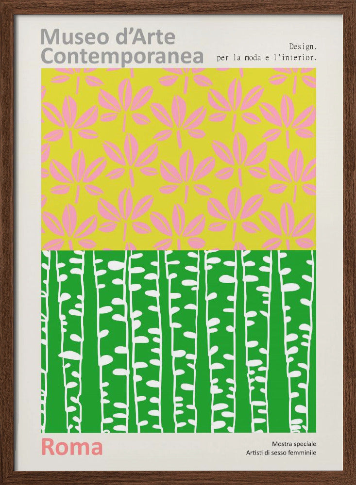 Museo D’arte Contemporanea Roma - Stretched Canvas, Poster or Fine Art Print I Heart Wall Art