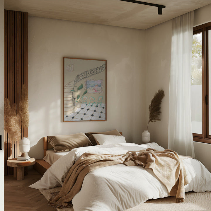 Museum Day 70x100 - Stretched Canvas, Poster or Fine Art Print I Heart Wall Art