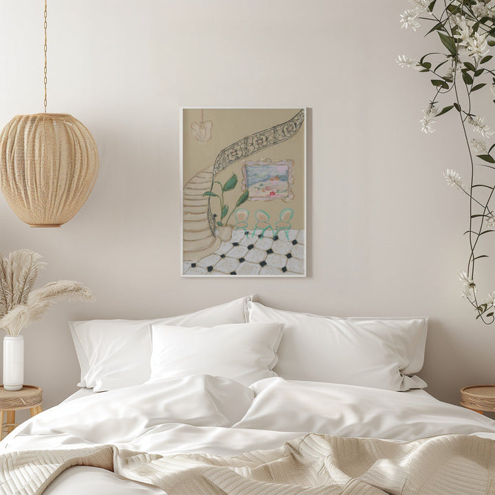 Museum Day 70x100 - Stretched Canvas, Poster or Fine Art Print I Heart Wall Art