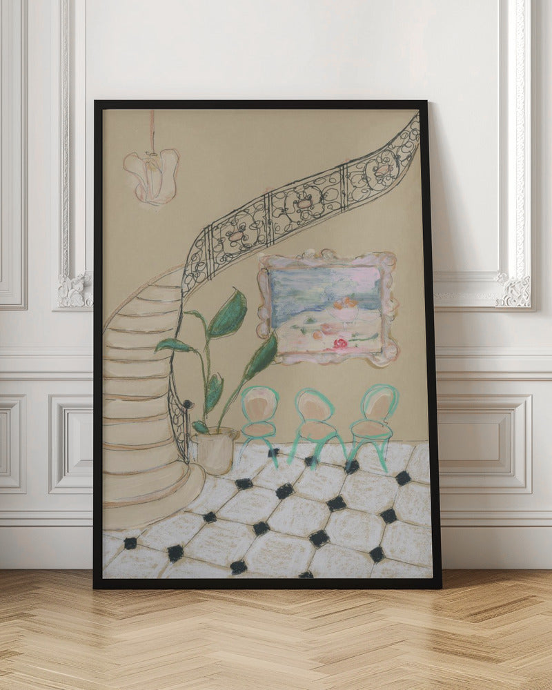 Museum Day 70x100 - Stretched Canvas, Poster or Fine Art Print I Heart Wall Art