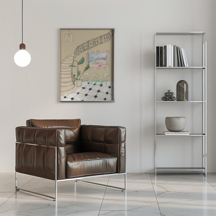 Museum Day 70x100 - Stretched Canvas, Poster or Fine Art Print I Heart Wall Art