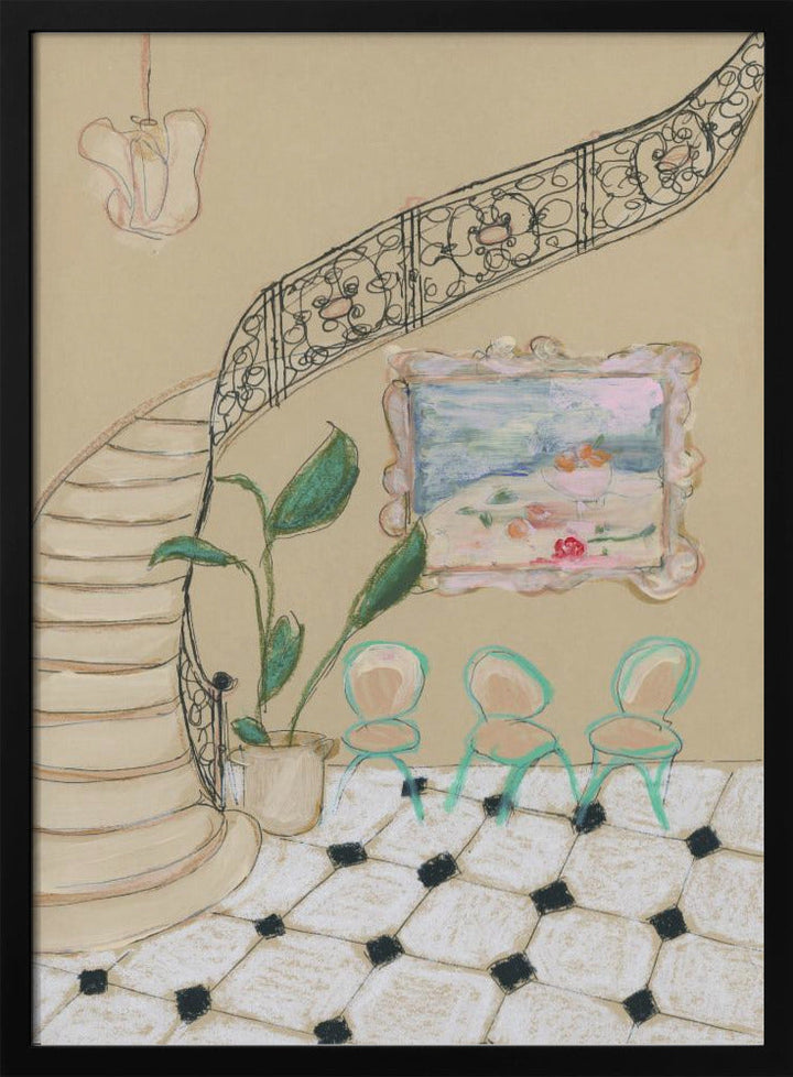 Museum Day 70x100 - Stretched Canvas, Poster or Fine Art Print I Heart Wall Art