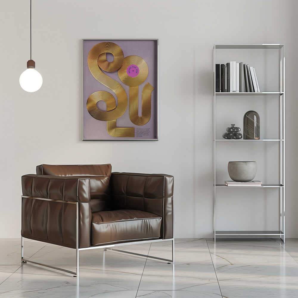 Music for the Soul - Stretched Canvas, Poster or Fine Art Print - I Heart Wall Art - Poster Print, Canvas Print or Framed Art Print