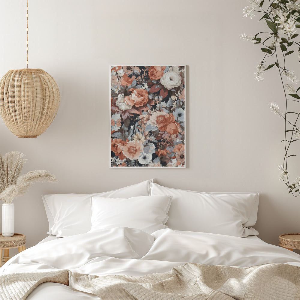 My Favorite Flower Bouquet - Stretched Canvas, Poster or Fine Art Print I Heart Wall Art