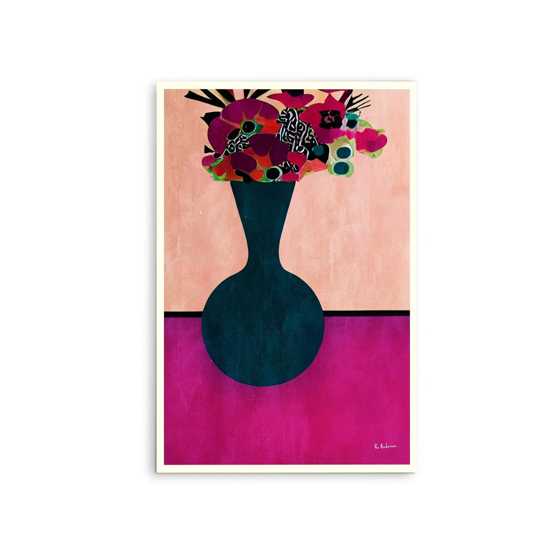 My Little Flowers by Bo Anderson - Stretched Canvas Print or Framed Fine Art Print - Artwork I Heart Wall Art Australia 