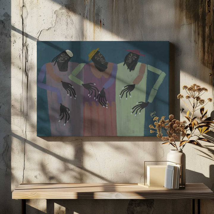 My People - Stretched Canvas, Poster or Fine Art Print - I Heart Wall Art - Poster Print, Canvas Print or Framed Art Print