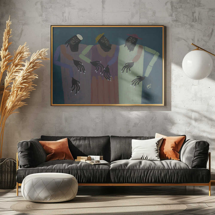My People - Stretched Canvas, Poster or Fine Art Print - I Heart Wall Art - Poster Print, Canvas Print or Framed Art Print