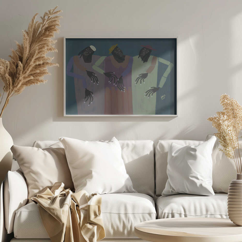 My People - Stretched Canvas, Poster or Fine Art Print - I Heart Wall Art - Poster Print, Canvas Print or Framed Art Print