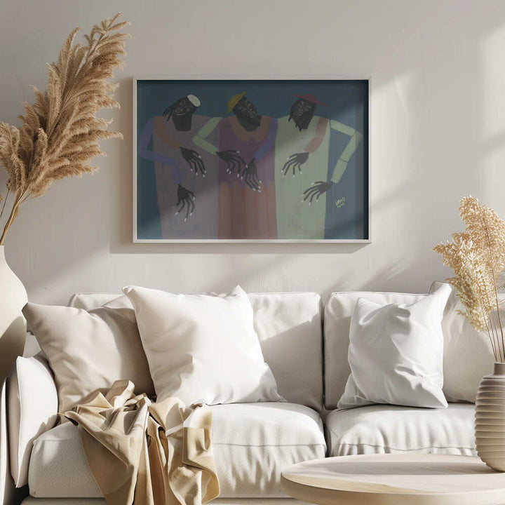 My People - Stretched Canvas, Poster or Fine Art Print - I Heart Wall Art - Poster Print, Canvas Print or Framed Art Print