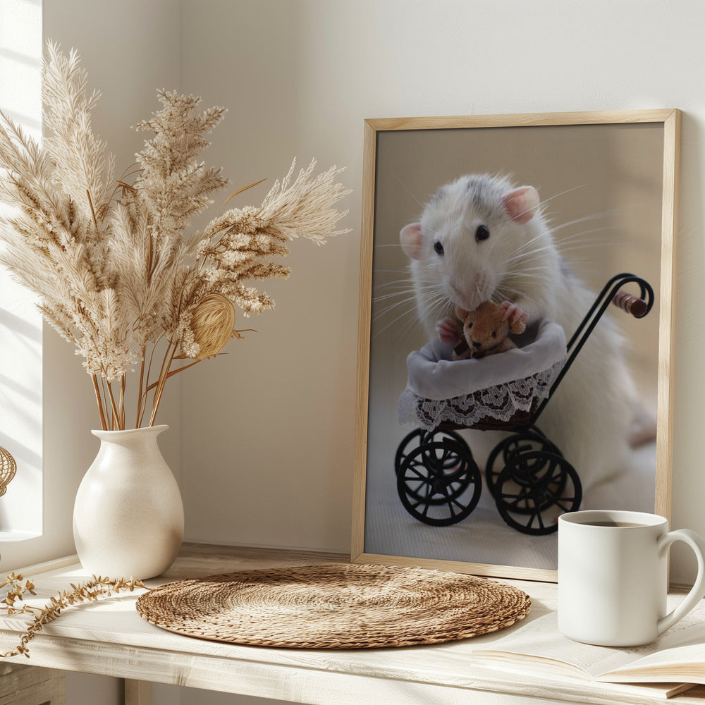 My teddybear :) - Stretched Canvas, Poster or Fine Art Print I Heart Wall Art