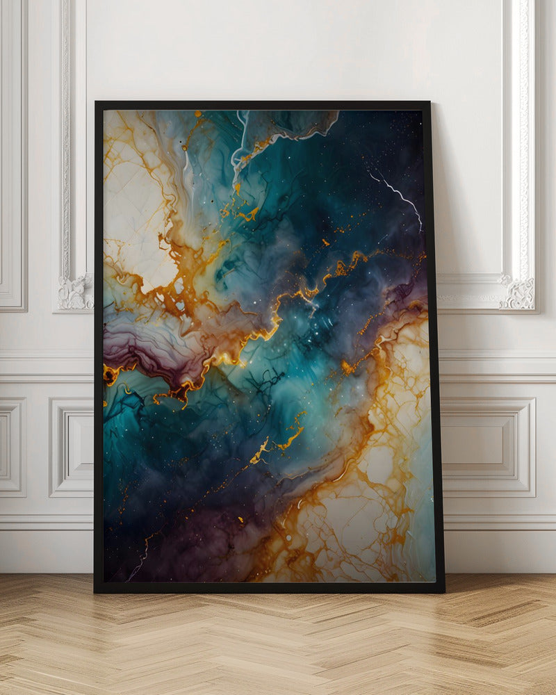 Mystic Marble - Stretched Canvas, Poster or Fine Art Print I Heart Wall Art