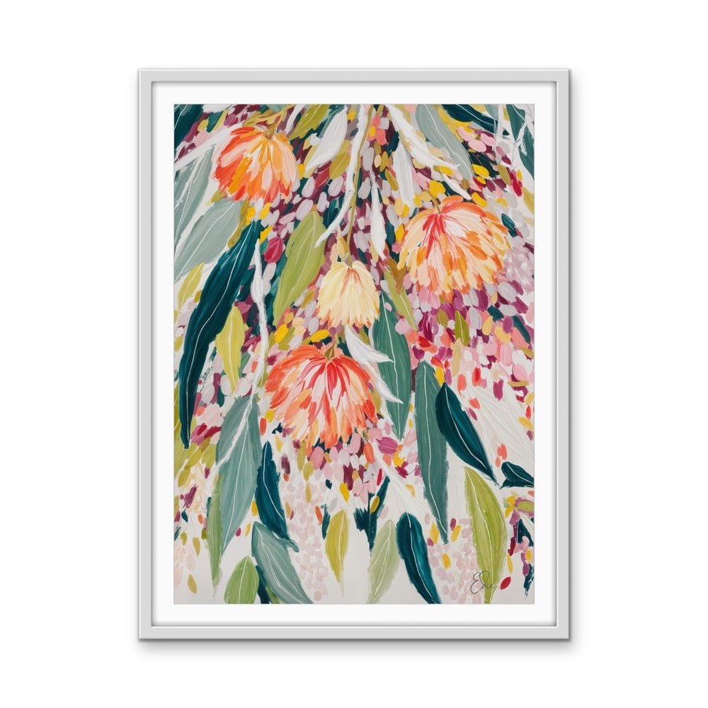 Native Blooms by Edie Fogarty - Australian Nature Canvas or Art Print - I Heart Wall Art - Poster Print, Canvas Print or Framed Art Print