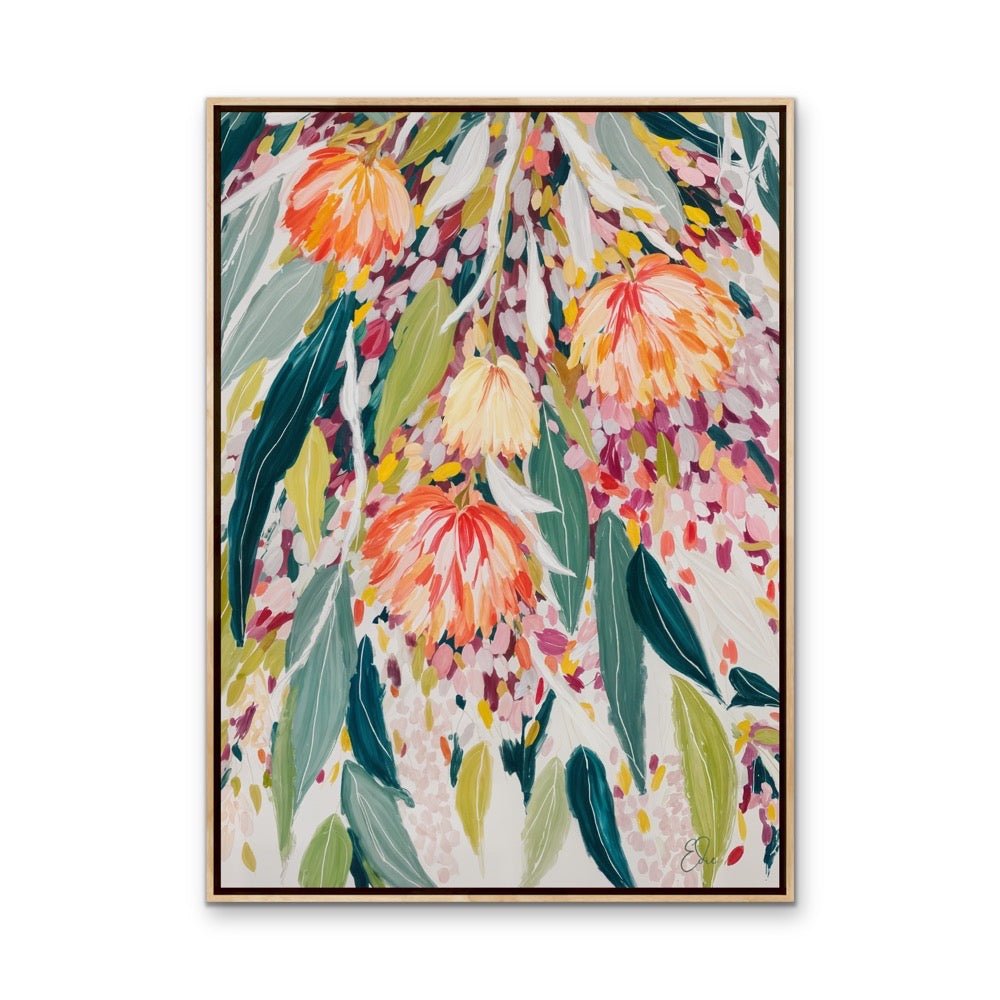 Native Blooms by Edie Fogarty - Australian Nature Canvas or Art Print - I Heart Wall Art - Poster Print, Canvas Print or Framed Art Print