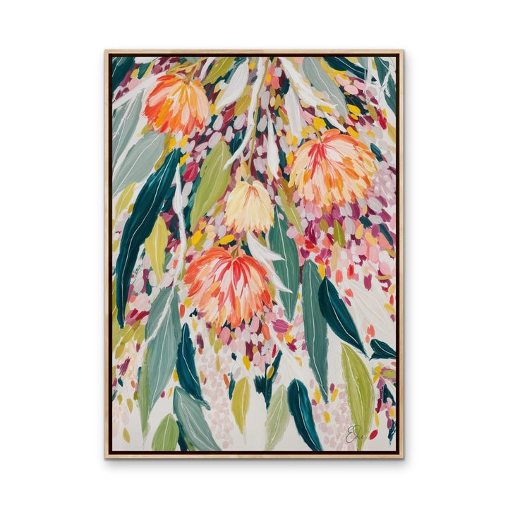 Native Blooms by Edie Fogarty - Australian Nature Canvas or Art Print - I Heart Wall Art - Poster Print, Canvas Print or Framed Art Print