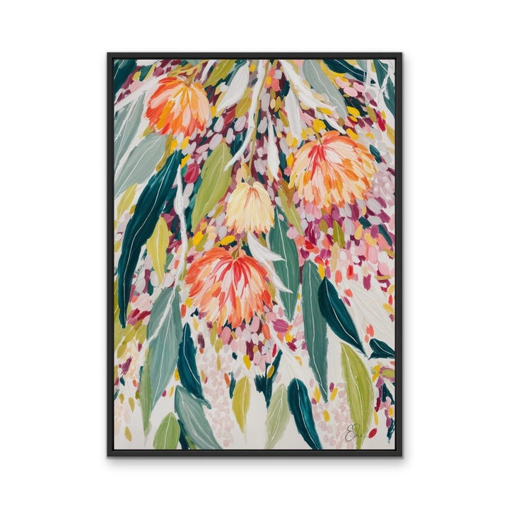 Native Blooms by Edie Fogarty - Australian Nature Canvas or Art Print - I Heart Wall Art - Poster Print, Canvas Print or Framed Art Print