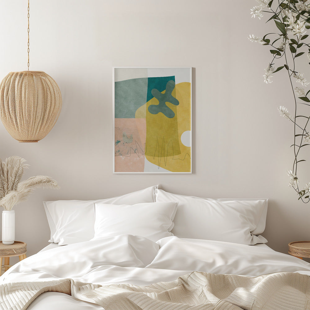 Nature Friendly Terracotta 3 Aquarell Kopie - Stretched Canvas, Poster or Fine Art Print I Heart Wall Art