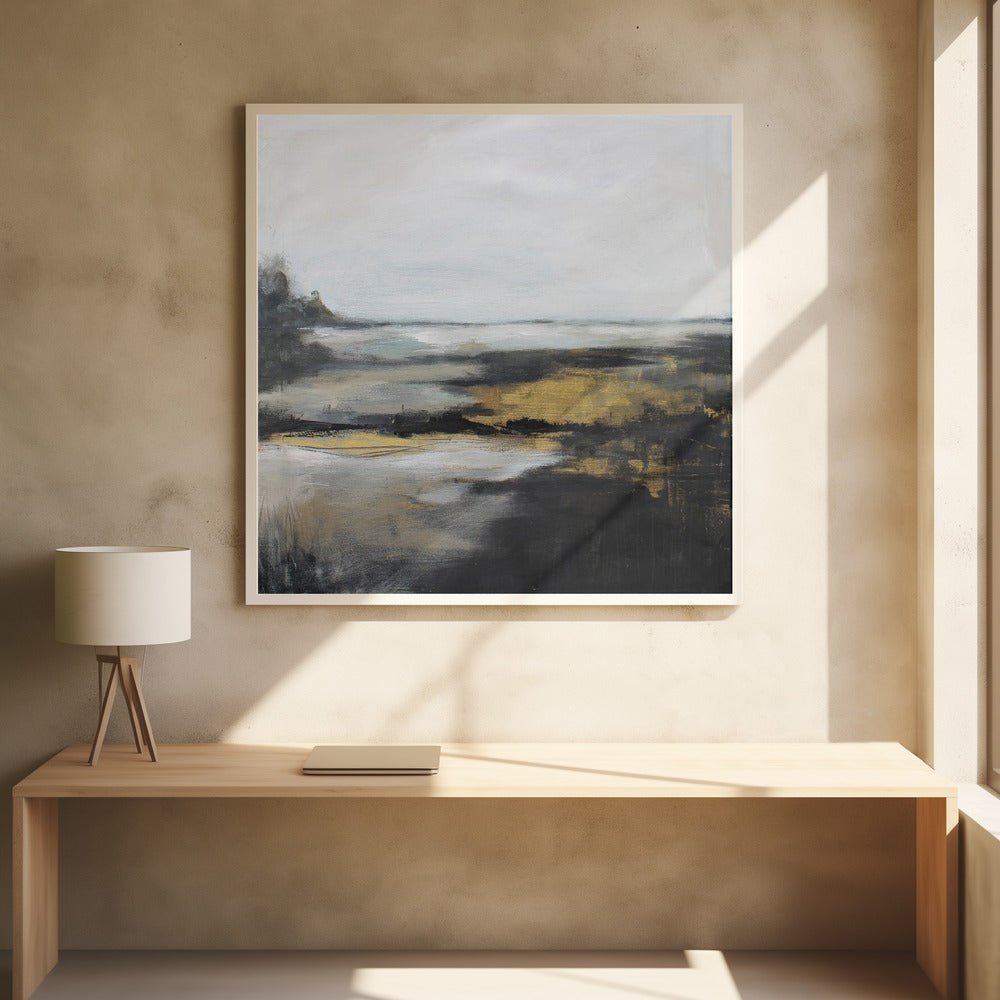 Nature Inspired Landscape - Square Stretched Canvas, Poster or Fine Art Print - I Heart Wall Art - Poster Print, Canvas Print or Framed Art Print