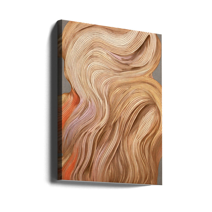Nature line II - Stretched Canvas, Poster or Fine Art Print I Heart Wall Art