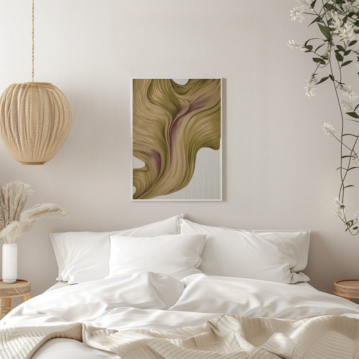 Nature line V - Stretched Canvas, Poster or Fine Art Print I Heart Wall Art
