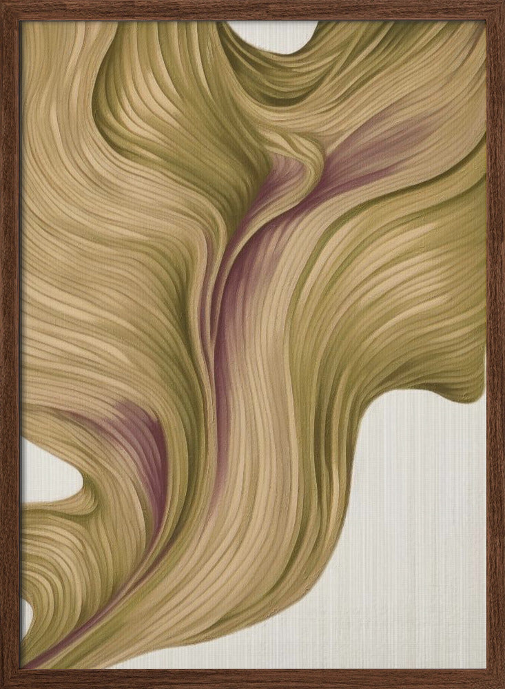 Nature line V - Stretched Canvas, Poster or Fine Art Print I Heart Wall Art