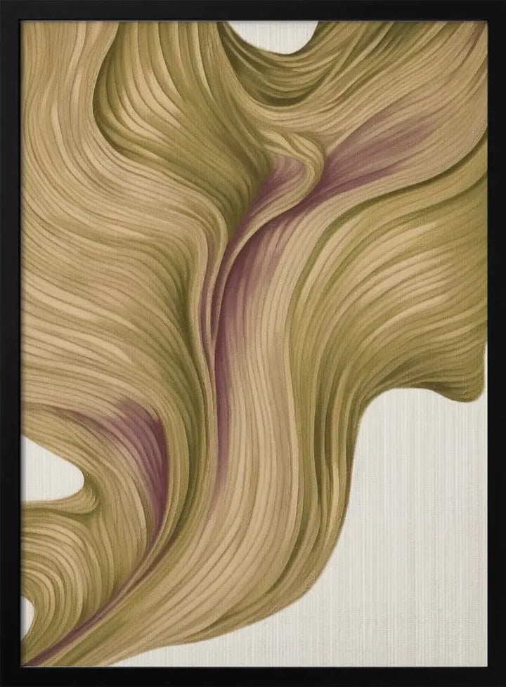 Nature line V - Stretched Canvas, Poster or Fine Art Print I Heart Wall Art