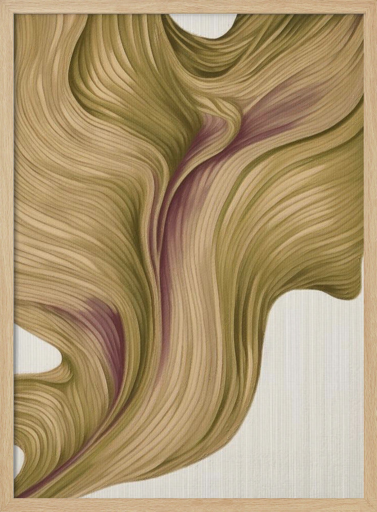 Nature line V - Stretched Canvas, Poster or Fine Art Print I Heart Wall Art