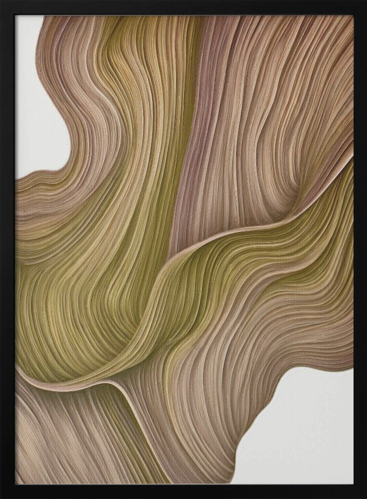 Nature line VI - Stretched Canvas, Poster or Fine Art Print I Heart Wall Art