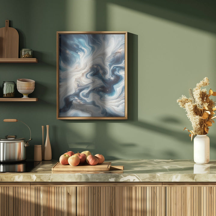 Nebula Flow - Stretched Canvas, Poster or Fine Art Print I Heart Wall Art